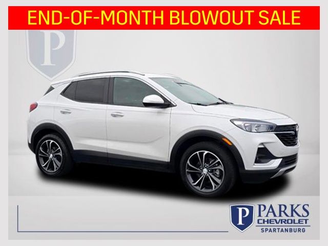 White Frost 2020 Buick Encore GX SUV / Crossover Front-Wheel Drive Continuously Variable Transmission