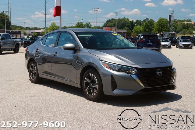 Gray (Gun Metallic) 2024 Nissan Sentra SV FWD Sedan Front-Wheel Drive Continuously Variable Transmission
