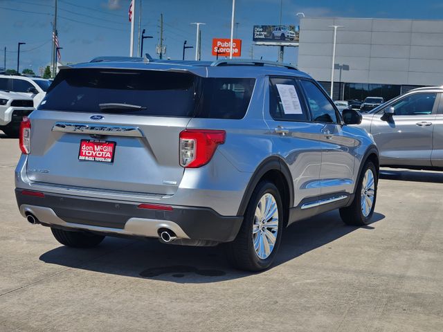 2020 Ford Explorer Limited Silver at Shottenkirk Kia Fort Bend