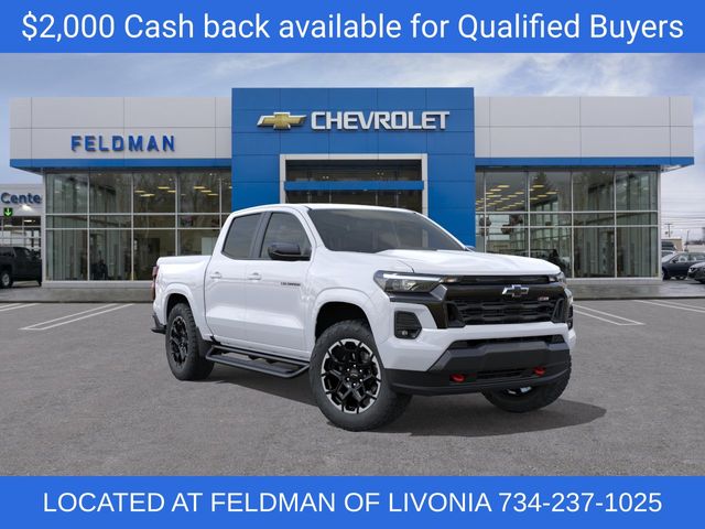 Summit White 2026 Chevrolet Colorado Pickup Truck Four-Wheel Drive 8-Speed Automatic