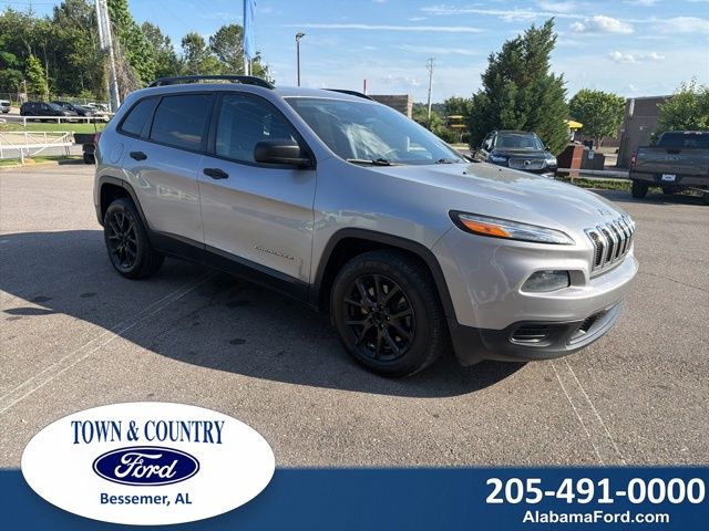 Billet Silver Metallic Clearcoat 2016 Jeep Cherokee Sport FWD SUV / Crossover Front-Wheel Drive 9-Speed Automatic