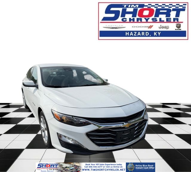 Summit White 2023 Chevrolet Malibu LT with 1LT FWD Sedan Front-Wheel Drive Continuously Variable Transmission