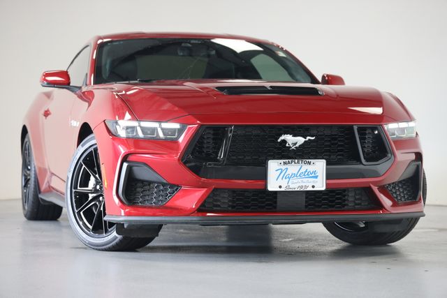 Red Metallic 2024 Ford Mustang GT Premium Fastback RWD Coupe Rear-Wheel Drive Automatic