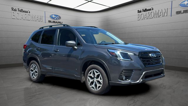 Magnetite Gray Metallic 2023 Subaru Forester Premium Crossover AWD SUV / Crossover All-Wheel Drive Continuously Variable Transmission