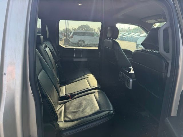 2017 White Gold Metallic Ford Super Duty F-350 DRW Lariat 4X4 Truck