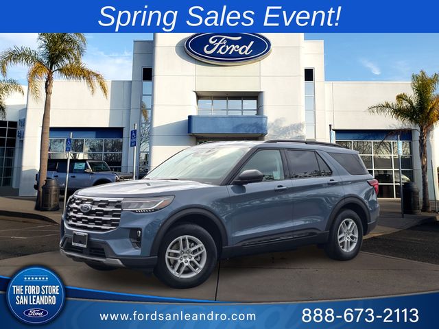 Blue 2026 Ford Explorer Active RWD SUV / Crossover Rear-Wheel Drive Automatic