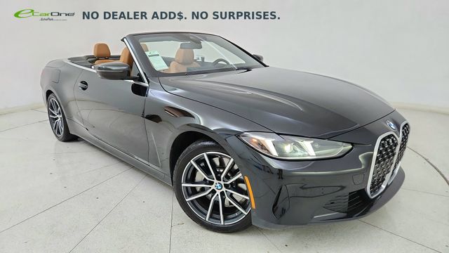 Black Sapphire Metallic 2026 BMW 4 Series 430i Convertible RWD Convertible Rear-Wheel Drive 8-Speed Automatic