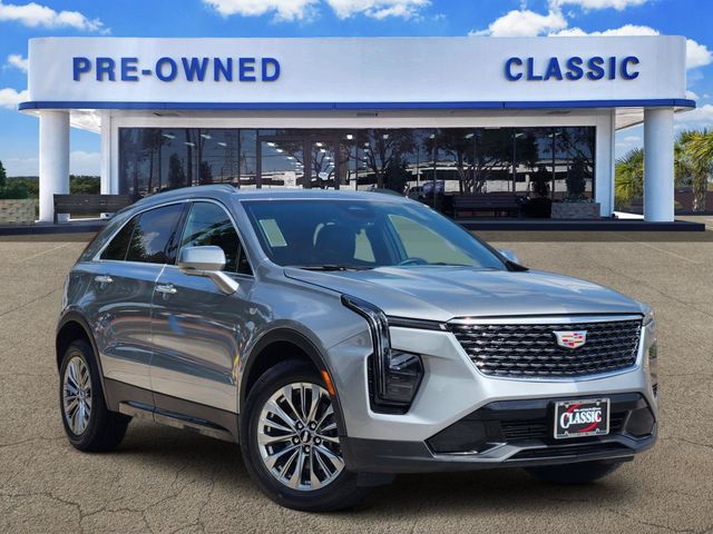 2025 Cadillac XT4 Premium Luxury Silver at Tom Peacock Cadillac