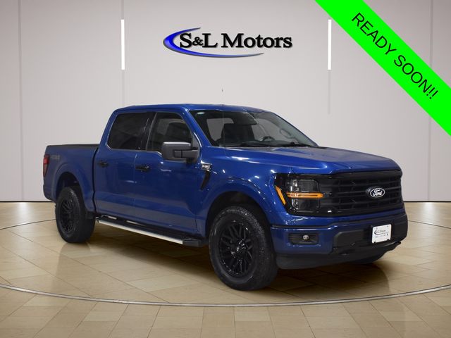 Atlas Blue Metallic 2025 Ford F-150 Pickup Truck Four-Wheel Drive Automatic