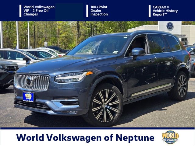 Denim Blue Metallic 2021 Volvo XC90 SUV / Crossover All-Wheel Drive Automatic