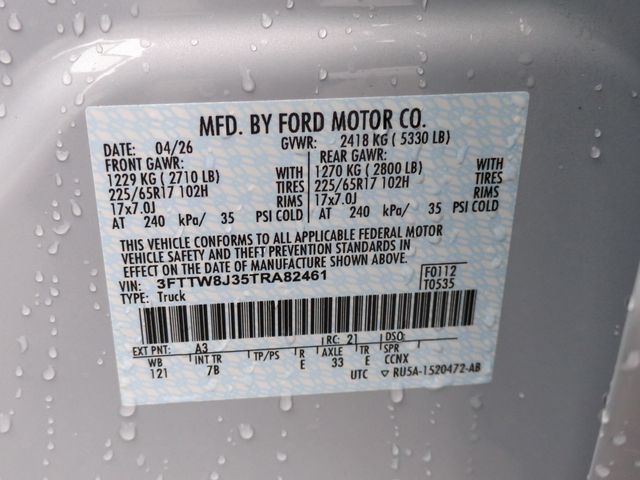 New 2026 White Ford XLT image 32