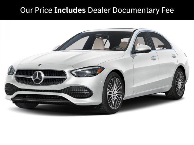 Polar White 2026 Mercedes-Benz C-Class Sedan All-Wheel Drive 9-Speed Automatic