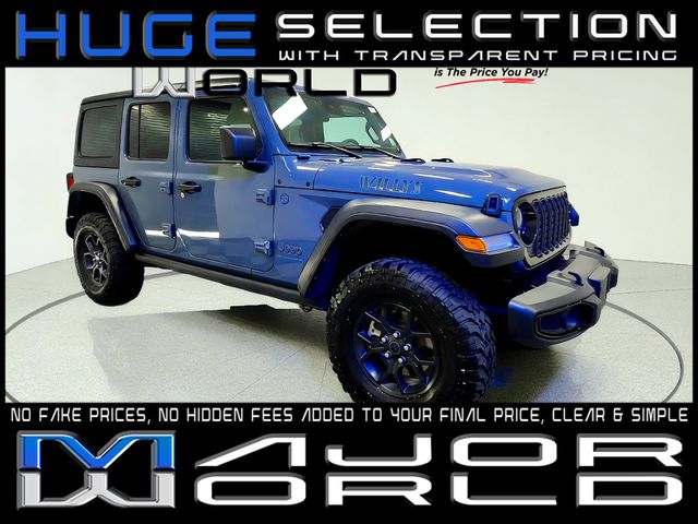 2025 Jeep Wrangler Willys 4xe 4WD 2025 Jeep Wrangler Willys 4xe 4WD