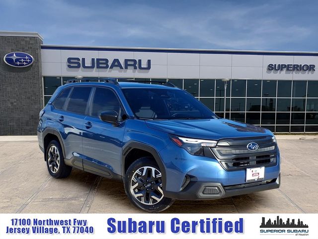 Horizon Blue Pearl 2025 Subaru Forester SUV / Crossover All-Wheel Drive Continuously Variable Transmission