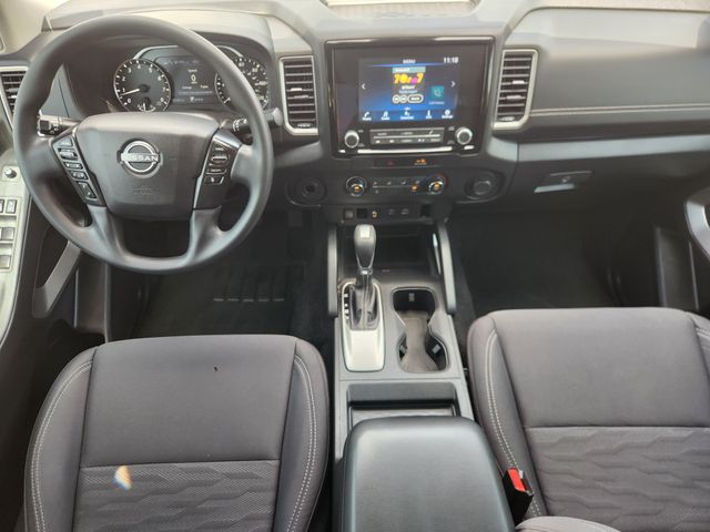 2022 Nissan Frontier SV White at Central Houston Nissan