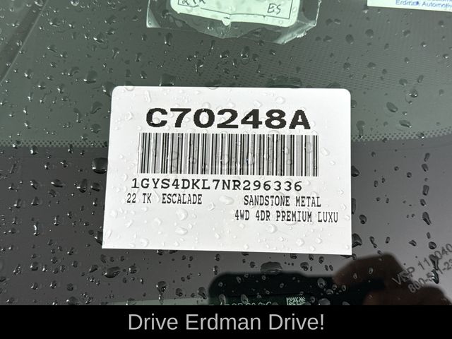 Used 2022 Cadillac Escalade SUV