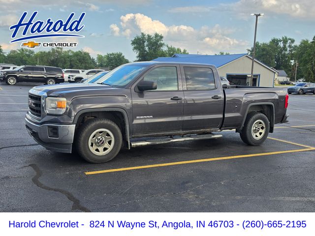 Gray (Iridium Metallic) 2015 GMC Sierra 1500 Pickup Truck Four-Wheel Drive 6-Speed Automatic Overdrive