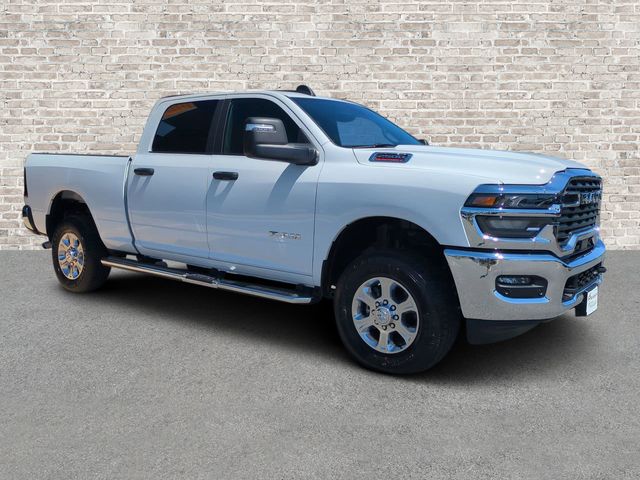 Bright White Clearcoat 2026 RAM 2500 Big Horn Crew Cab 4WD Pickup Truck Four-Wheel Drive 8-Speed Automatic
