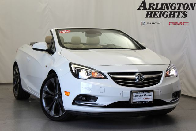 Summit White 2016 Buick Cascada Premium FWD Convertible Front-Wheel Drive 6-Speed Automatic Overdrive