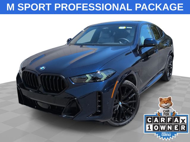 Tanzanite Blue II Metallic 2026 BMW X6 SUV / Crossover All-Wheel Drive 8-Speed Automatic