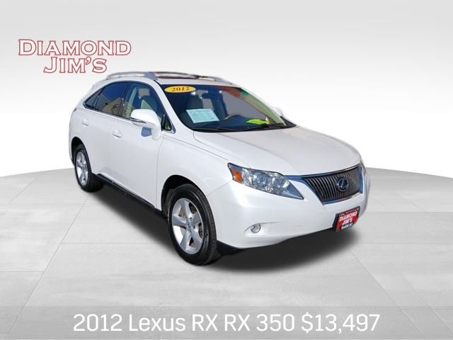 Starfire Pearl 2012 Lexus RX 350 FWD SUV / Crossover Front-Wheel Drive 6-Speed Automatic