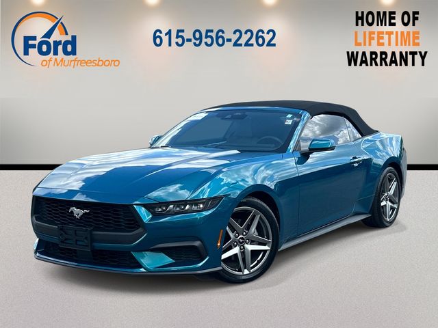 Adriatic Blue Metallic 2026 Ford Mustang Convertible Rear-Wheel Drive Automatic