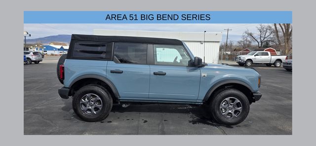 Blue 2023 Ford Bronco SUV / Crossover Four-Wheel Drive Automatic