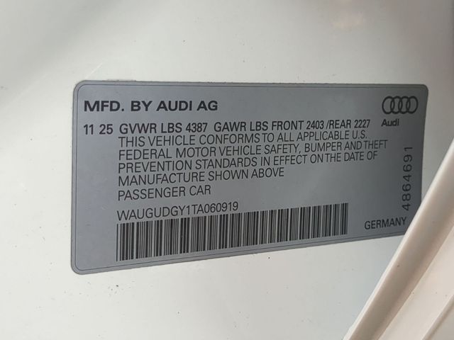 new 2026 Audi A3 car, priced at $40,415