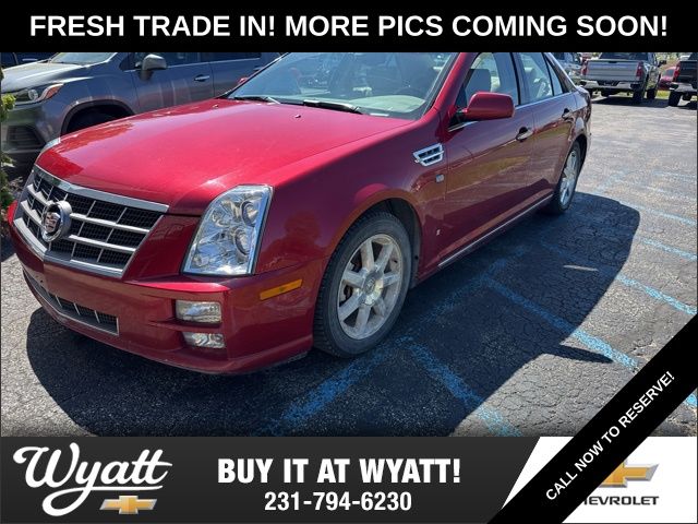 Crystal Red Tintcoat 2009 Cadillac STS V6 AWD Sedan All-Wheel Drive 6-Speed Automatic