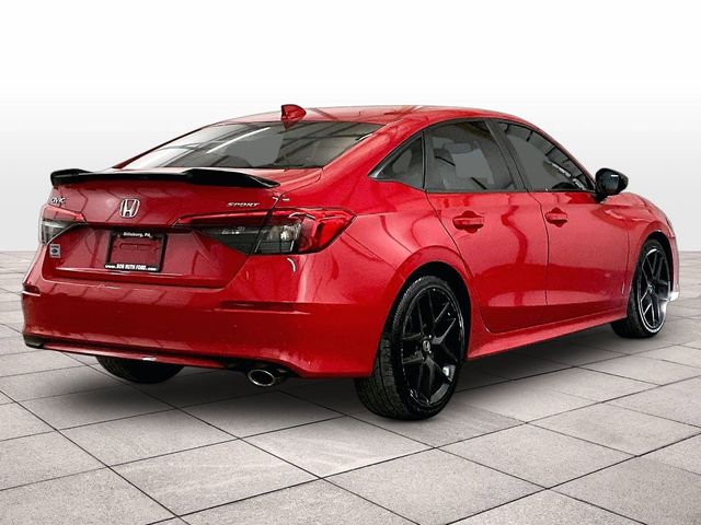 2022 Honda Civic Sport Red at Bob Ruth Ford