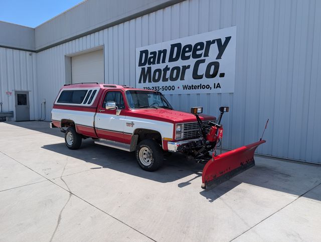 Red 1984 Chevrolet C/K 10 Pickup Truck Automatic