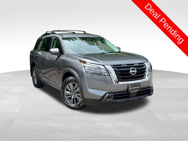 Gray (Gun Metallic) 2024 Nissan Pathfinder SV 4WD SUV / Crossover All-Wheel Drive 9-Speed Automatic