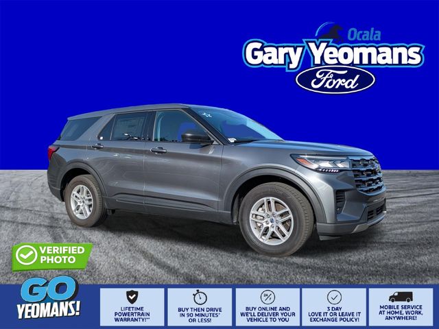 Gray Metallic 2026 Ford Explorer SUV / Crossover Rear-Wheel Drive Automatic