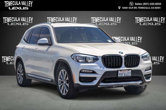 Mineral White Metallic 2019 BMW X3 SUV / Crossover All-Wheel Drive 8-Speed Automatic