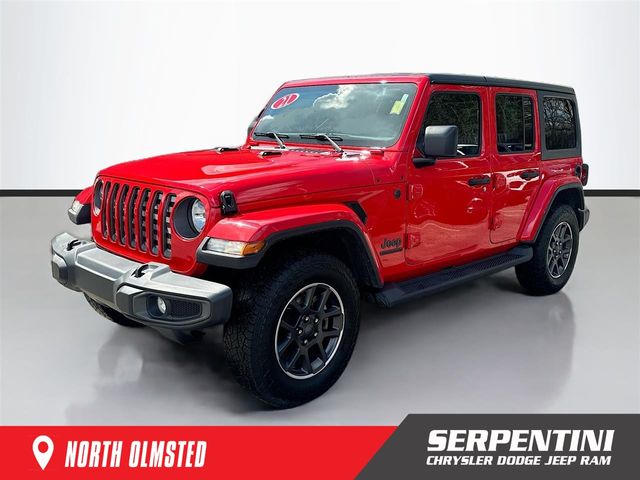 Firecracker Red Clearcoat 2021 Jeep Wrangler SUV / Crossover 8-Speed Automatic