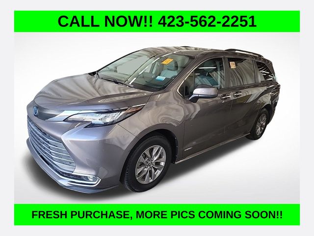 2021 Toyota Sienna Gris (Predawn Gray Mica) Minivan Tracción delantera Transmisión variable continua