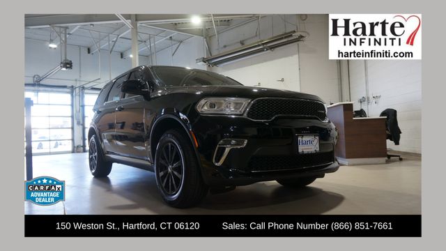 DB Black Crystal Clearcoat 2021 Dodge Durango SXT Plus AWD SUV / Crossover All-Wheel Drive 8-Speed Automatic