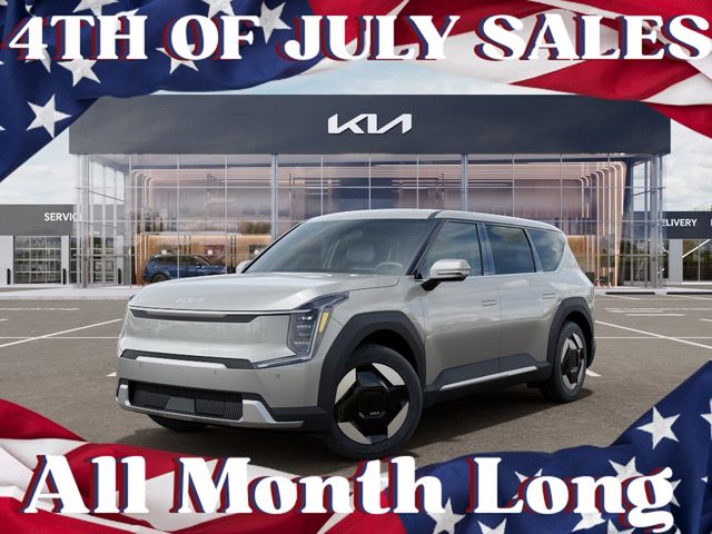 White (Ivory Silver) 2026 Kia EV9 SUV / Crossover Rear-Wheel Drive 1-Speed Automatic