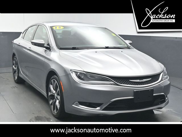 Billet Silver Metallic 2015 Chrysler 200 C Sedan FWD Sedan Front-Wheel Drive 9-Speed Automatic