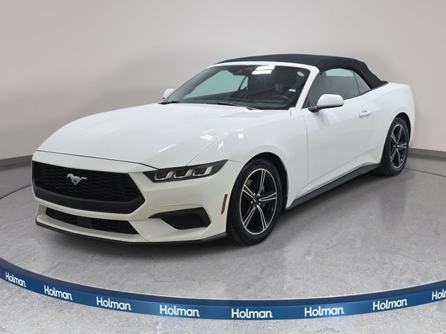 Oxford White 2024 Ford Mustang EcoBoost Convertible RWD Convertible Rear-Wheel Drive Automatic
