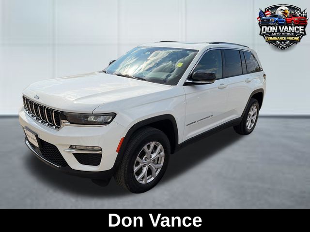 Bright White Clearcoat 2022 Jeep Grand Cherokee Limited 4WD SUV / Crossover Four-Wheel Drive 8-Speed Automatic