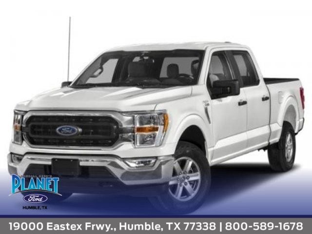Blue Metallic 2021 Ford F-150 Pickup Truck Four-Wheel Drive Automatic