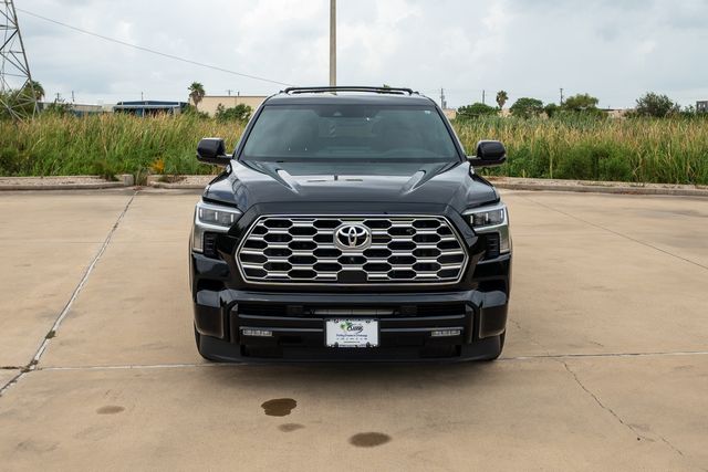 2025 Toyota Sequoia 1794 Edition Black at Bayway Cadillac of The Woodlands