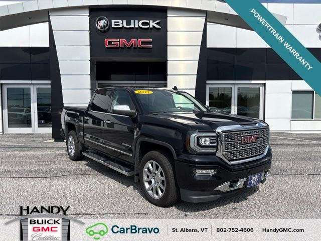 Onyx Black 2017 GMC Sierra 1500 Pickup Truck Four-Wheel Drive 8-Speed Automatic Overdrive