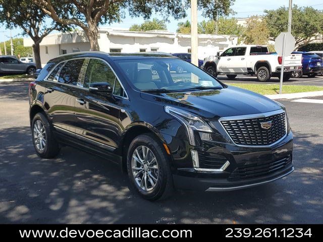 Black Metallic 2021 Cadillac XT5 SUV / Crossover Front-Wheel Drive 9-Speed Automatic