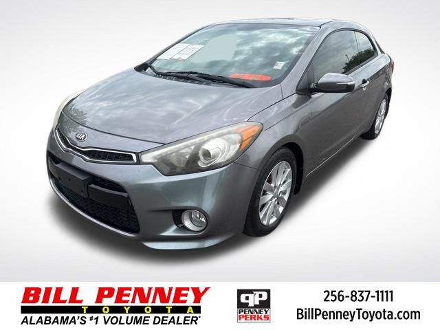 Gray (Graphite Steel) 2015 Kia Forte Koup EX Coupe Front-Wheel Drive 6-Speed Automatic Overdrive