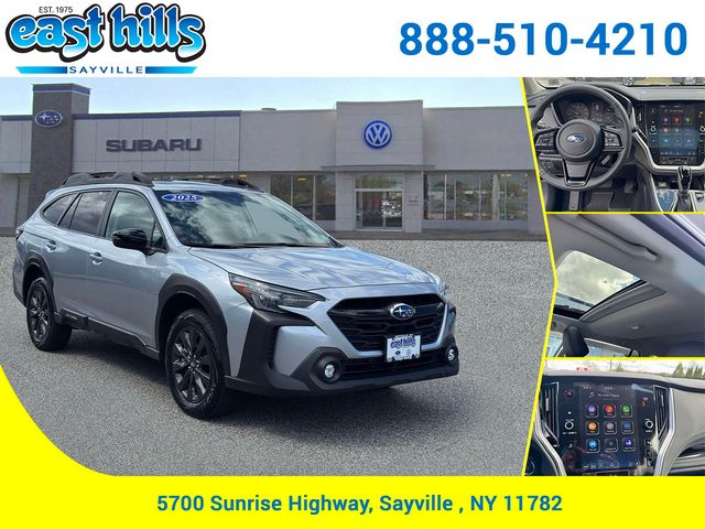 Ice Silver Metallic 2025 Subaru Outback Onyx Edition XT AWD SUV / Crossover All-Wheel Drive Continuously Variable Transmission