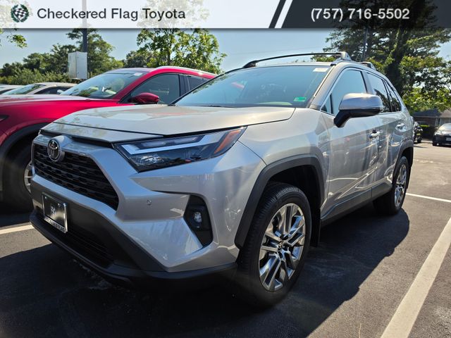 Silver Sky Metallic 2025 Toyota RAV4 SUV / Crossover All-Wheel Drive 8-Speed Automatic
