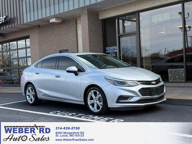 Silver Ice Metallic 2018 Chevrolet Cruze Premier Sedan FWD Sedan Front-Wheel Drive 6-Speed Automatic