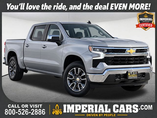 Sterling Gray Metallic 2025 Chevrolet Silverado 1500 Pickup Truck Four-Wheel Drive 8-Speed Automatic